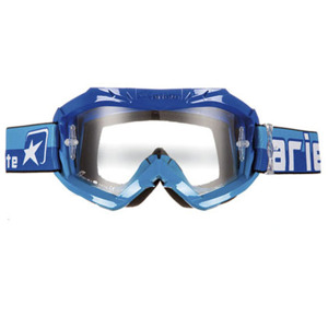 Ariete MX Goggles 07 Line Blue Light Blue Kids - Kids MX goggles, blue/light blue, clear lens