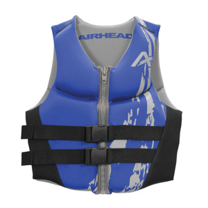 Airhead Swoosh Kwik-Dry Neolite Flex Vest Small Blue - Kwik-Dry Neolite Flex Vest, Small, Blue
