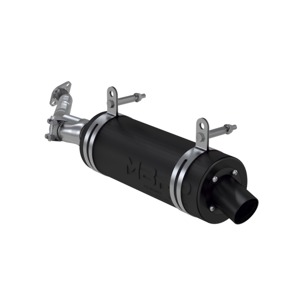 MBRP Slip-On Exhaust Muffler Black Fits 05-13 Kawasaki Brute Force 650/750