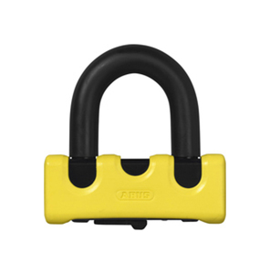 ABUS Granit XS67 Disc Lock Yellow - High-security disc lock in yellow, universal fit