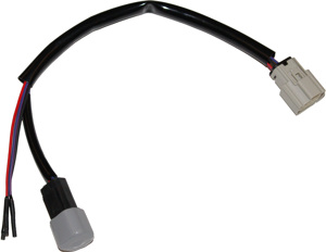 Namz 12V Accessory Power Harness Black Fits 14-16 Harley Touring