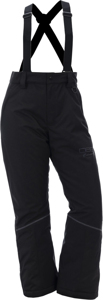 DSG Trail Dropseat Bib Black Small Women's Snow Pants - Warm waterproof snow bib, pants convertible, Black, Small