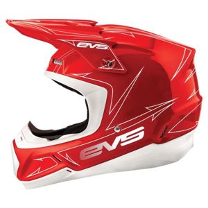 T5 Pinner Helmet Red/White - Medium