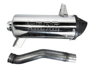 MBRP 5" Performance Slip-On Exhaust Muffler Polished For 13-21 Outlander