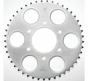 Rear Steel Sprocket 45T - For 69-83 Kawasaki H1 KH KZ