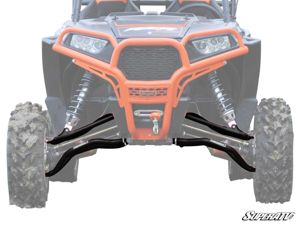 SuperATV High Clearance Front A-Arms Black w/STD Joints For RZR XP 1000