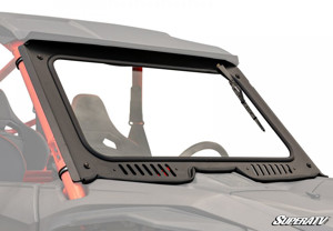SuperATV Glass Windshield Clear Fits 2019-2021 Honda Talon 1000