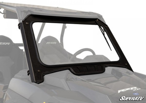 SuperATV Glass Windshield Clear Fits 19-21 Polaris RZR/4 XP Turbo