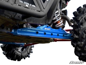 SuperATV Extended Rear Trailing Arms Velocity Blue Fits 14-21 RZR XP 1000
