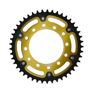 Supersprox Stealth Rear Sprocket 45T Gold 520 Chain Fits Kawasaki Yamaha