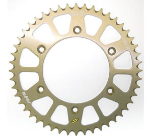 Works Triplestar Aluminum Rear Sprocket 51T - For 90-20 Husq KTM Husaberg
