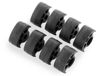 Kuryakyn ISO Small Peg Replacement Rubbers (8 Pcs)