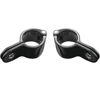 Magnum Quick Clamp 1" Gloss Black Pair by Kuryakyn