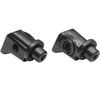 Kuryakyn Rear Footpeg Adapter Satin Black Fits BMW