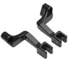 Passenger Peg Mounts Gloss Black by Kuryakyn Fits Indian Models