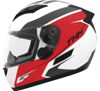 THH TS-80 Vision Full Face Helmet White/Red XS
