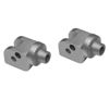 Kuryakyn Splined Peg Adapter Silver Fits Ducati