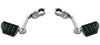 Tour Tech Trident Dually 6in Back Arm With 1-1/4in Clamps Chrome