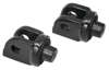 Kuryakyn Splined Adapter Mount Gloss Black