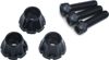 Kuryakyn Windshield Screws Gloss Black 5718