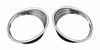 Kuryakyn Driving Light Bezels Chrome Fits Indian
