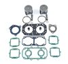 Complete Top End Rebuild Kit w/ STD Pistons - 75mm Bore - For 91-95 Kawasaki JS550 SX Reed Motor Complete Top End Rebuild Kit w/ STD Pistons - 75mm Bore - For 91-95 Kawasaki JS550 SX Reed Motor