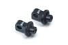 Kuryakyn Splined Peg Adapter Black