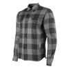 Speed and Strength True Grit Armored Moto Shirt Grey/Black - Large