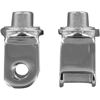 Kuryakyn Splined Peg Adapter Chrome Front Fits Honda