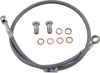 Stainless Steel Front 2-Lines Brake Line Kit - For 01-05 Suzuki GSF1200 Bandit S