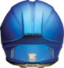 Z1R Jackal Satin Helmet Matte Blue - Medium - Full-face helmet with drop-down sun visor