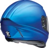 Z1R Jackal Satin Helmet Matte Blue - Medium - Full-face helmet with drop-down sun visor