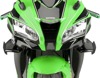 Puig Side Spoiler Green/Black Downforce Spoiler Fits ZX10R