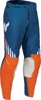 Thor Launchmode Zone Pants Blue/Orange Men's Size 38 - Men's off-road race pants, Blue/Orange, Size 38
