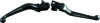 Bikers Choice Black Slotted Lever Set For 96-16 Big Twin, 96-03 XL