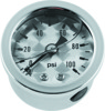 Bikers Choice Oil Pressure Gauge 0-100 PSI Liquid Filled Universal - 0-100 PSI oil pressure gauge, universal fit