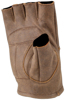 Kuryakyn Buster Shorty Gloves Black - Medium - Men's vintage shorty gloves in black, medium