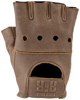 Kuryakyn Buster Shorty Gloves Black - Medium - Men's vintage shorty gloves in black, medium