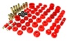 Energy Suspension Red Hyper-Flex Master Bushing Kit Fits 92-97 Civic/CRX/Del Sol