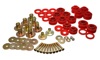 Energy Suspension Red Body Mount Set Fits 68-72 Chevelle/Monte Carlo/Malibu