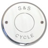 Nostalgic Chrome Billet Cover for S&S Air Cleaners Fits 14-16 Indian Touring