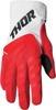 Thor Youth Spectrum Gloves - Red/White - Large - Durable youth off-road gloves