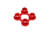 Shifter/Brake Pedal Bushing Red For Polaris XP 1000