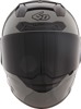 6D ATS-1R Solid Full Face Helmet XL Gloss Gray - Full face carbon helmet, XL, Gloss Gray