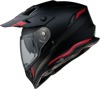 Range Dual Sport Helmet X-Large - Uptake Black/Red