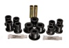 Black Rear Leaf Spring Bushing Set Fits 89-94 Toyota Pick Up 2WD