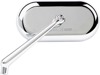Arlen Ness Chrome Forged Billet Mirror Left Hand Short Stem