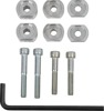 Moose Offroad Handlebar Riser Kit Chrome 7/8" 1" Rise - Fits KTM, Husqvarna, GasGas Off-Road Models