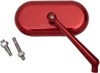 Arlen Ness Right Oval Mirror Red Aluminum/Glass 13-179