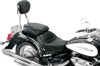 Mustang Stud Touring 2Pc Seat Black Fits Suzuki C50/T 2005-2008